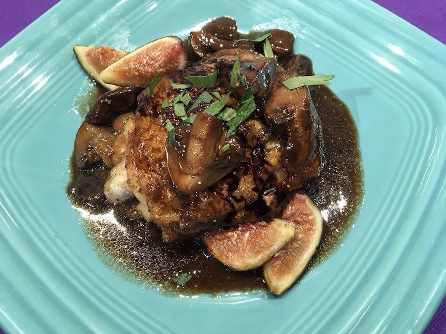 Balsamic Fig Chicken Marsala